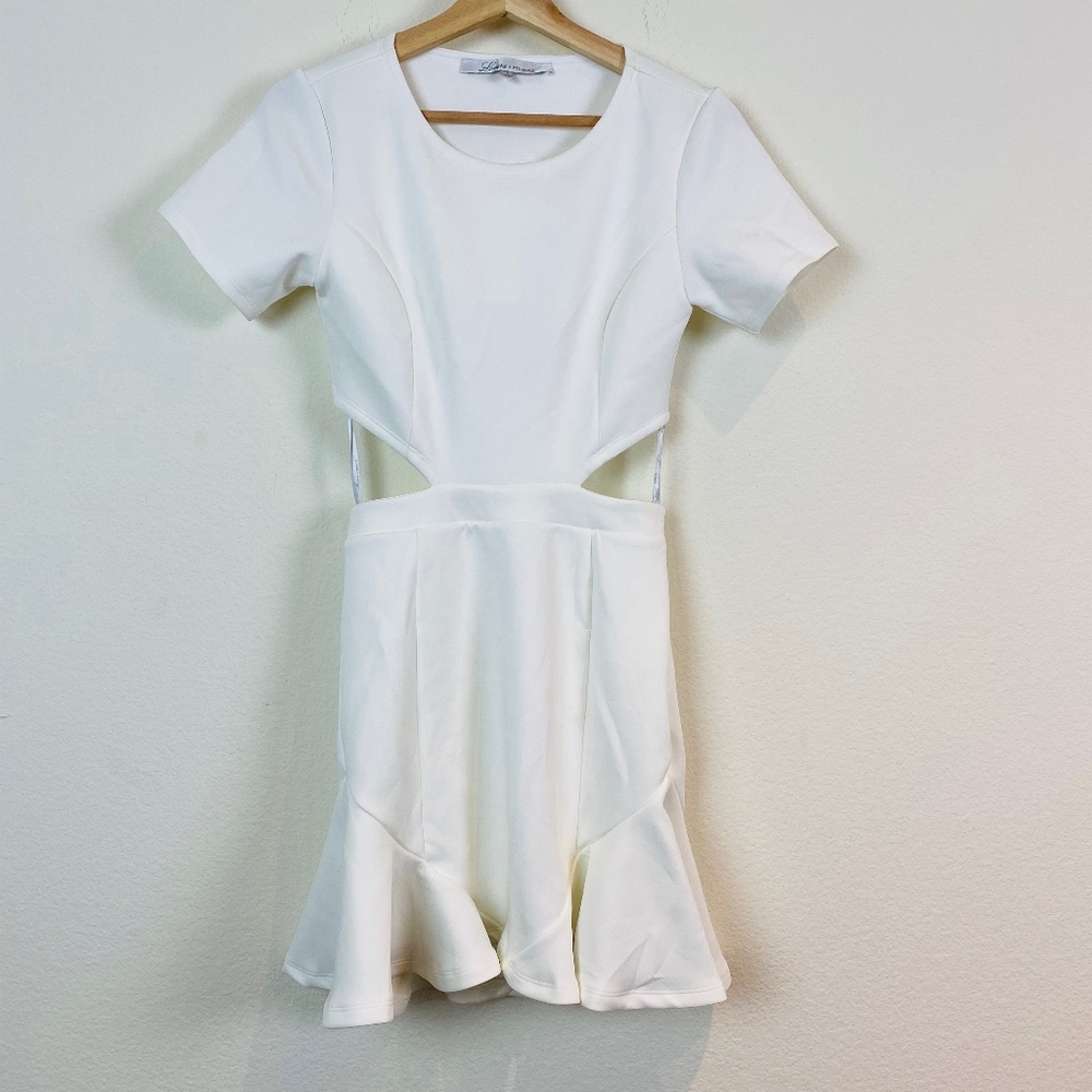 Lovers + Friends Eternal Ruffle Mini Flounce Dress - Picture 3 of 8